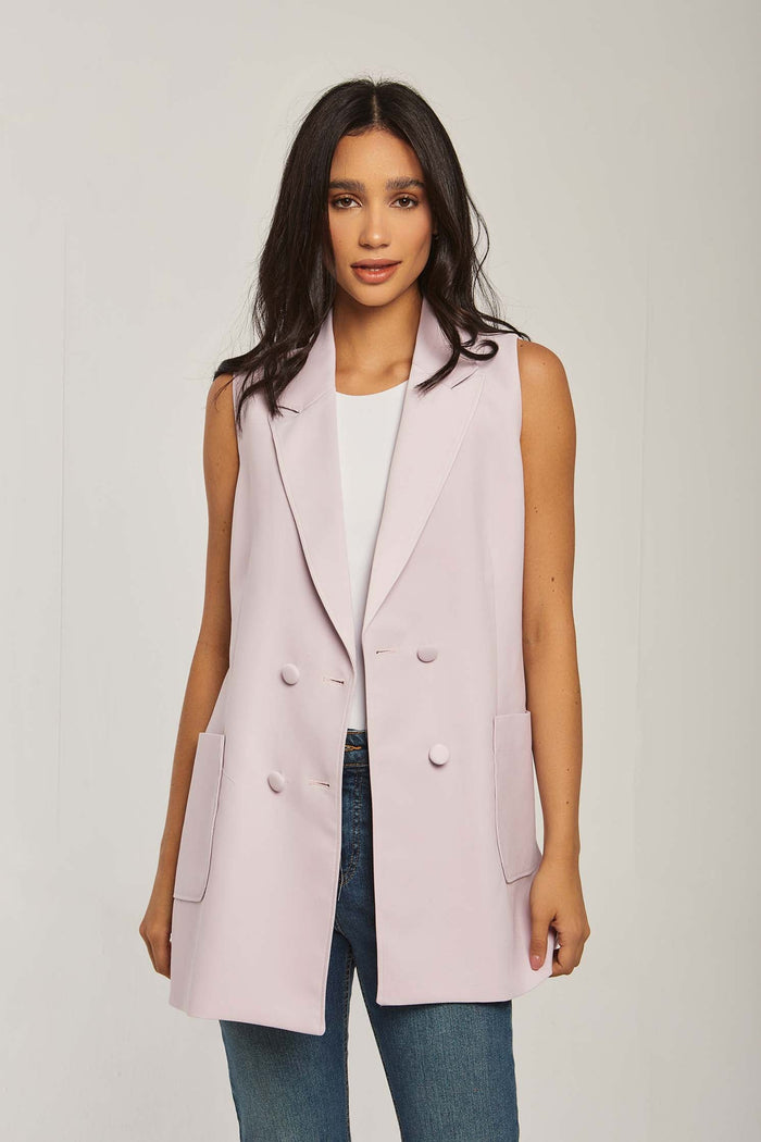 Women's Vest - Lavender Fog
