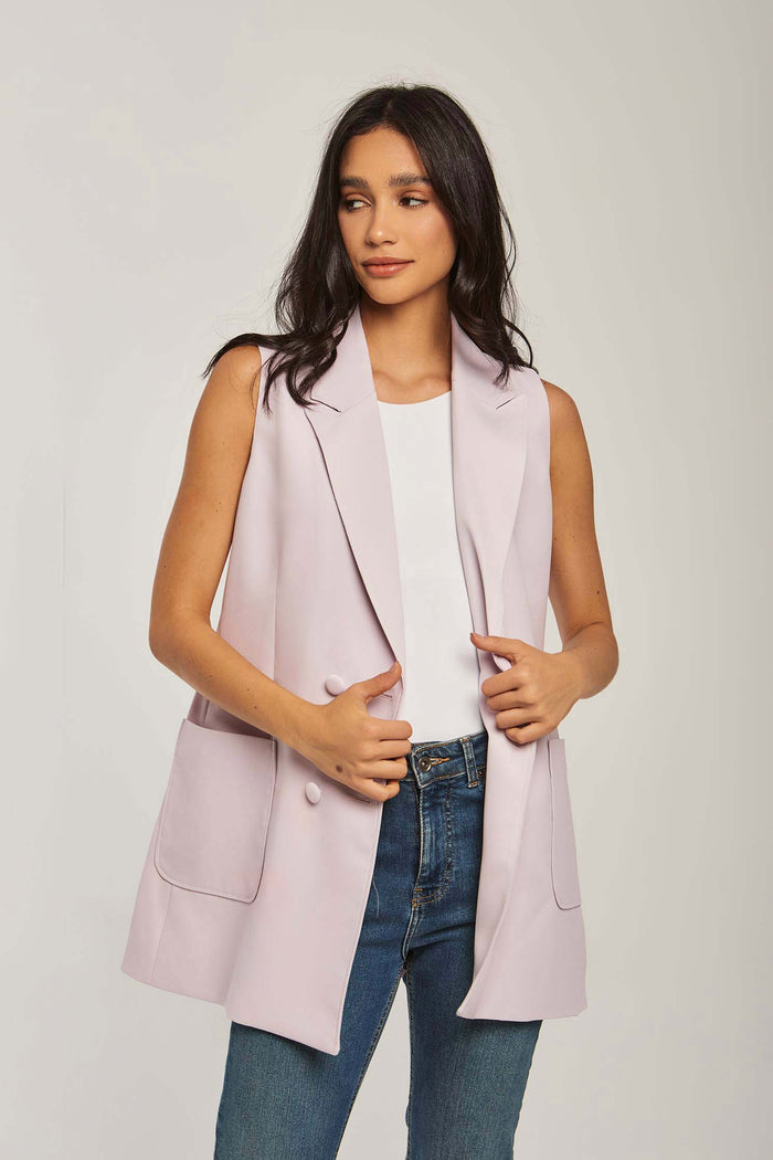 Women's Vest - Lavender Fog