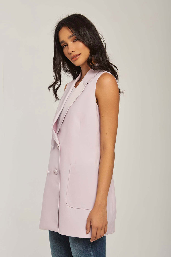 Women's Vest - Lavender Fog