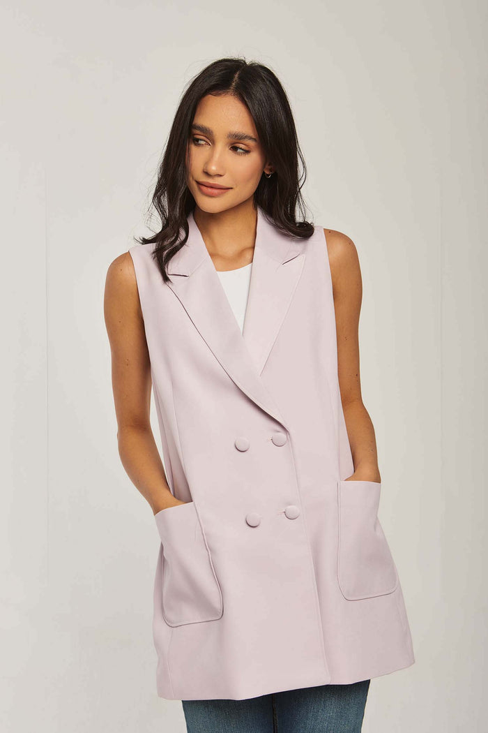 Women's Vest - Lavender Fog