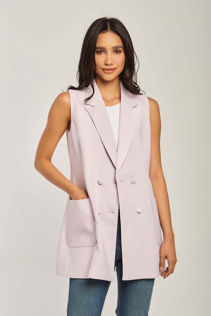 Women's Vest - Lavender Fog