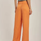 Women Regular Fit Pant -  Orange