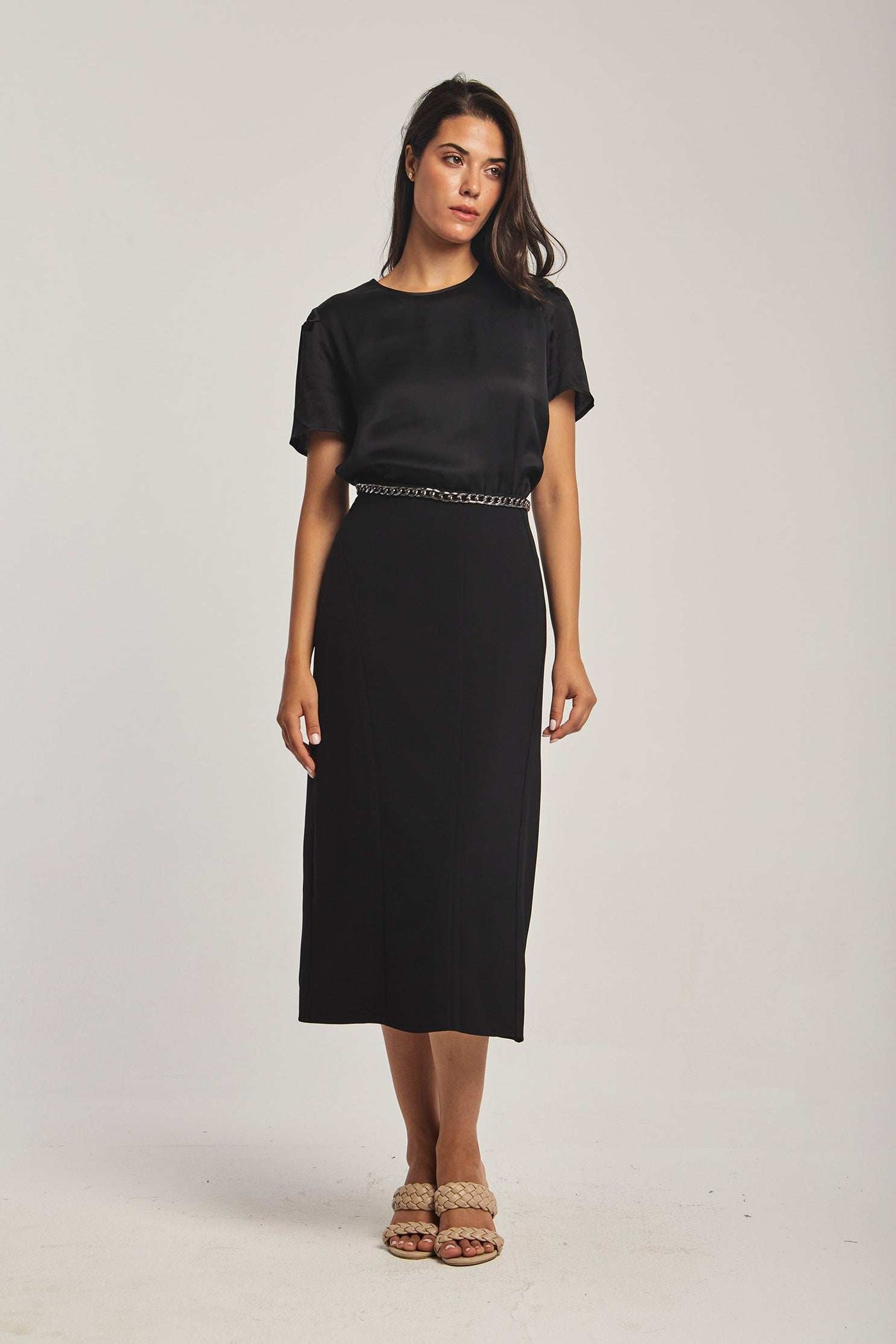 Women Regular Fit Skirt - Black