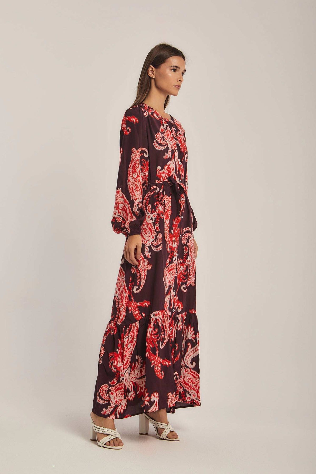 Women Regular Fit Dress - Printed Multicolorcolor