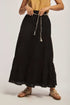 Women Regular Fit Skirt - Black