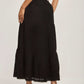 Women Regular Fit Skirt - Black