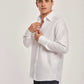Men Regular Fit Shirt - White