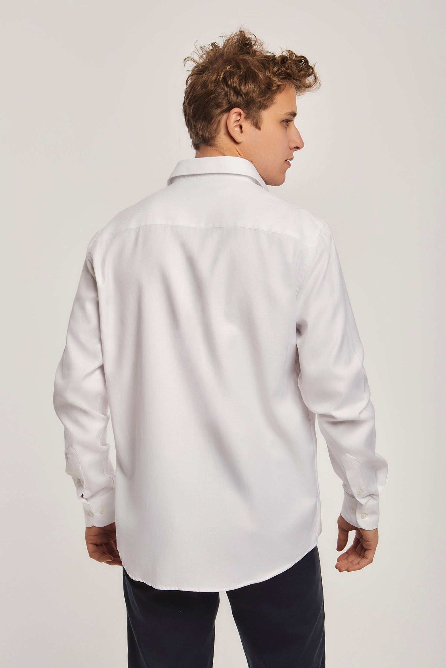 Men Regular Fit Shirt - White