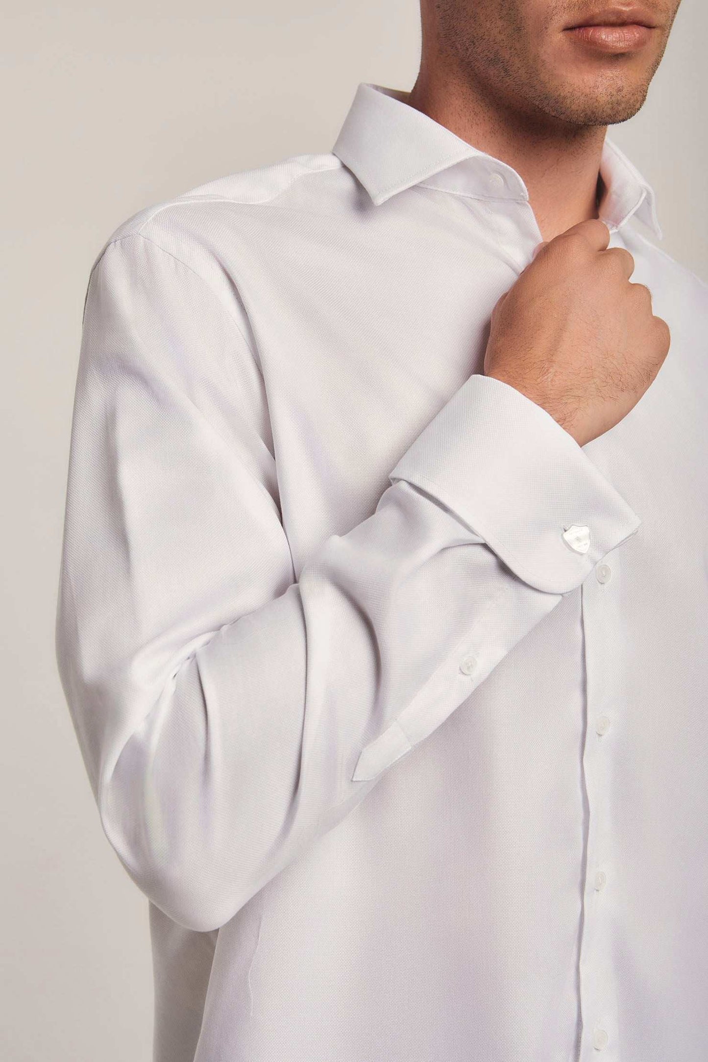Men Regular Fit Shirt - White