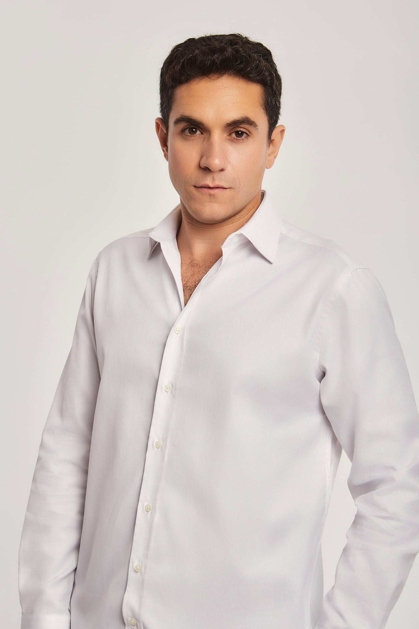 Men Regular Fit Shirt - White