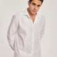 Men Regular Fit Shirt - White