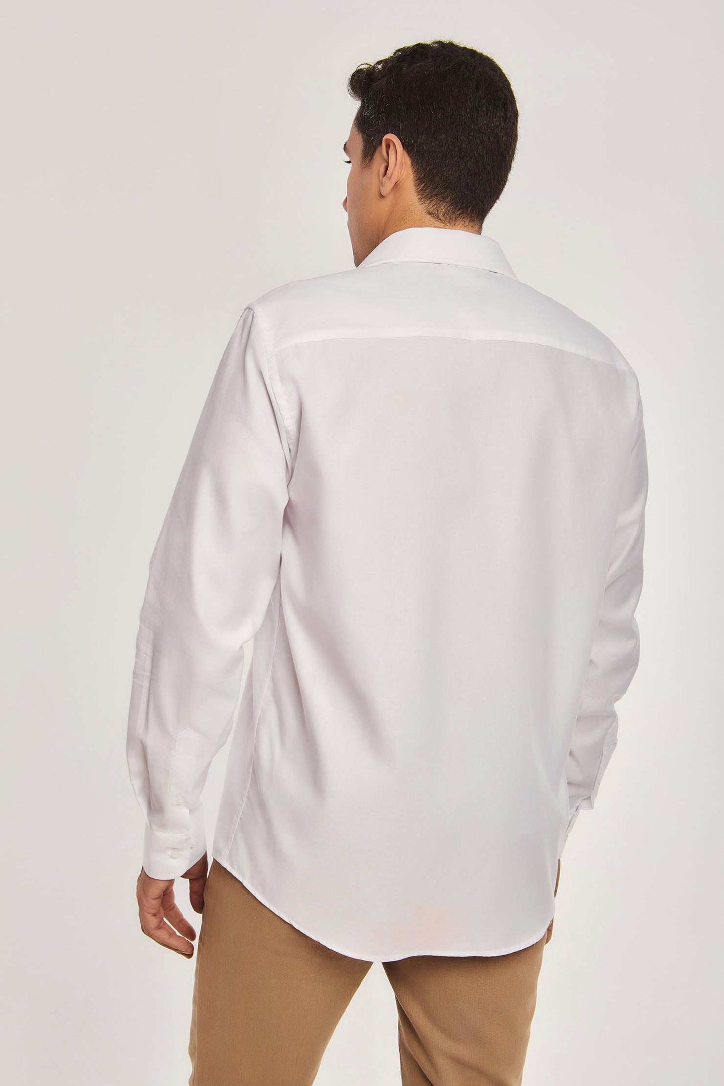 Men Regular Fit Shirt - White