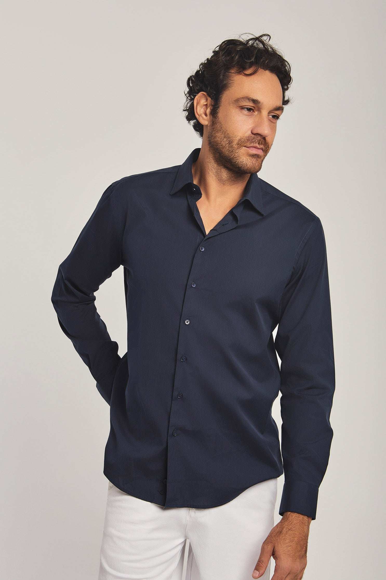 Men Regular Fit Shirt - Blue