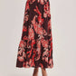 Women Regular Fit Skirt - printed Multicolorcolor