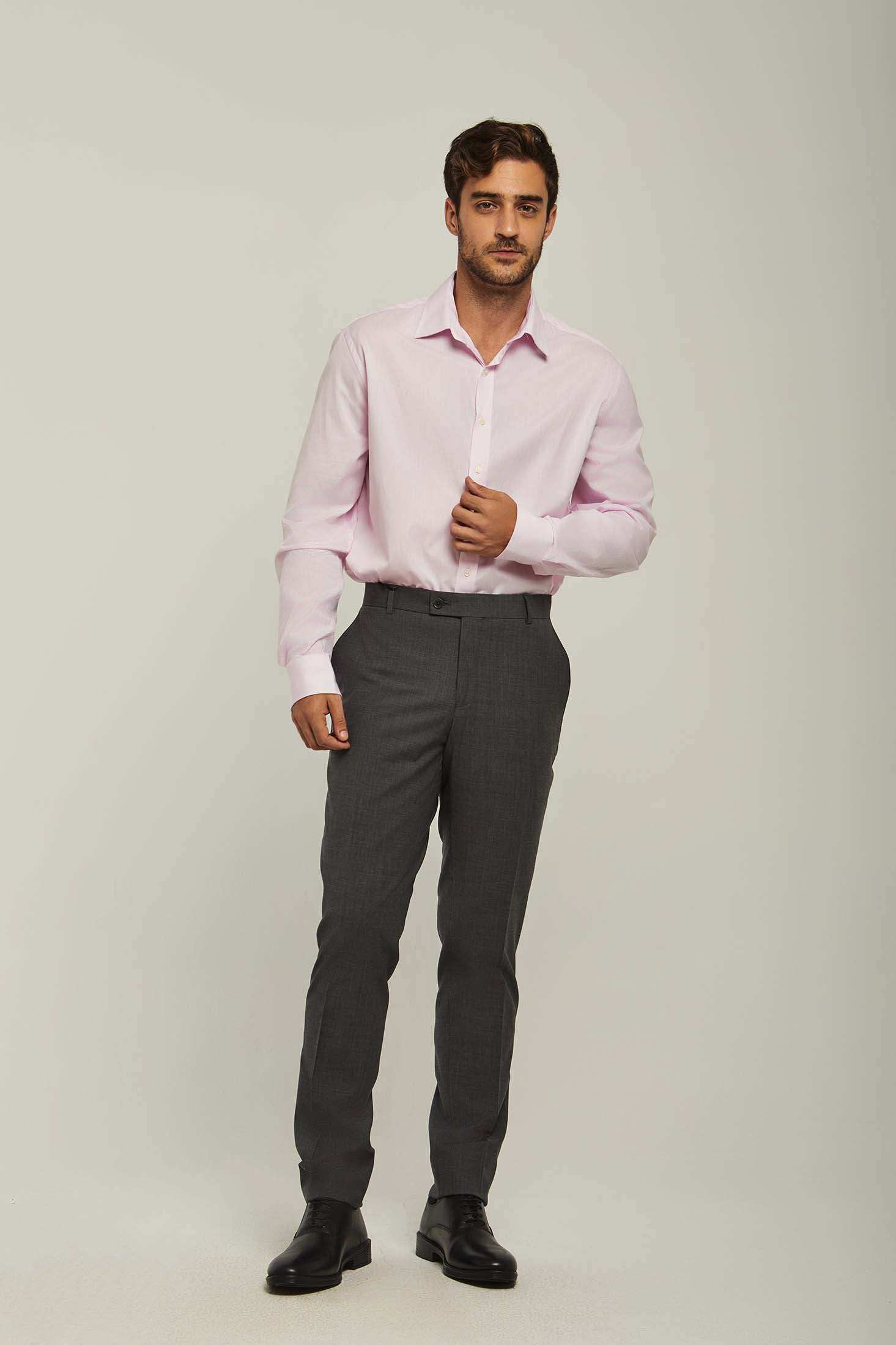 Men Regular Fit Pant - Grey
