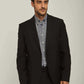 Men Regular Fit Blazer - Black