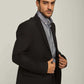 Men Regular Fit Blazer - Black