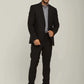 Men Regular Fit Blazer - Black