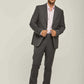 Men Regular Fit Blazer - Grey