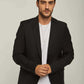 Men Regular Fit Blazer - Black