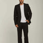 Men Regular Fit Blazer - Black