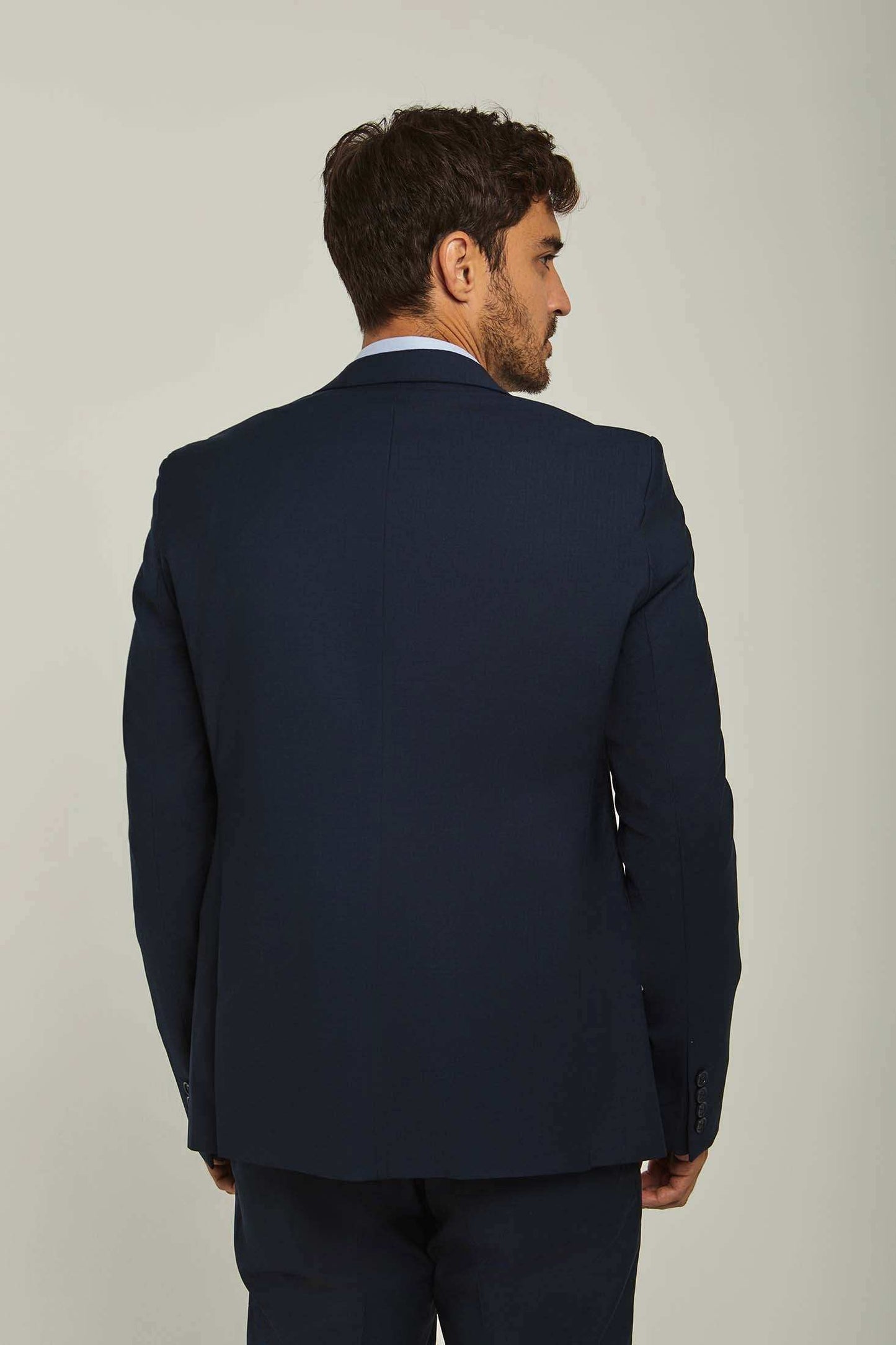 Men Regular Fit Blazer - Blue