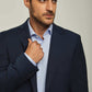 Men Regular Fit Blazer - Blue