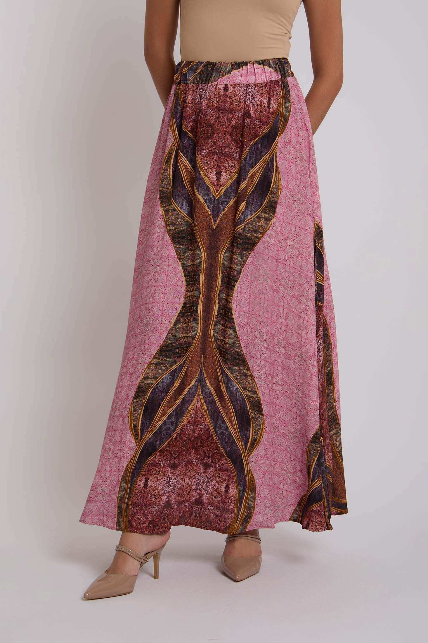 Women Regular Fit Skirt - Multicolorcolor