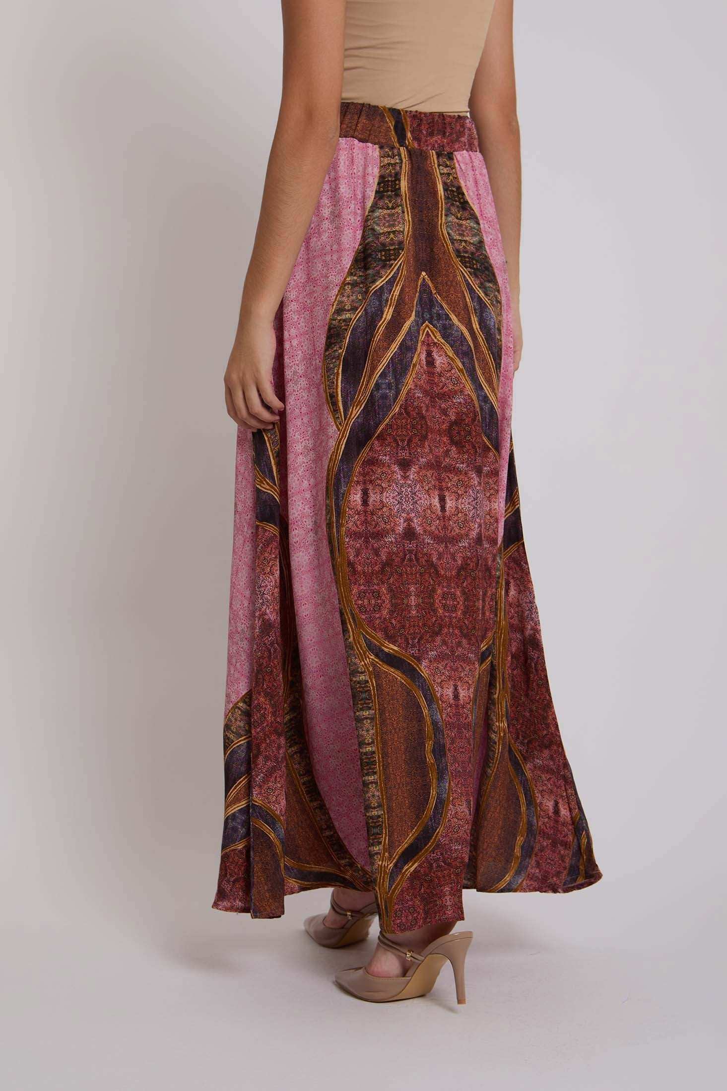 تنورة نسائية عادية - متعددة الألوان