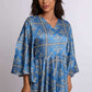 Women Regular Fit Dress - Printed Blue