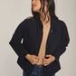 Women Regular Fit Jacket - Navy