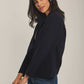 Women Regular Fit Jacket - Navy