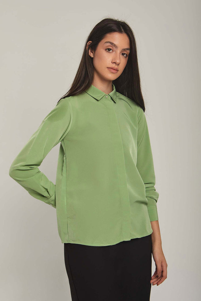 Women's Blouse - Forest Shade
