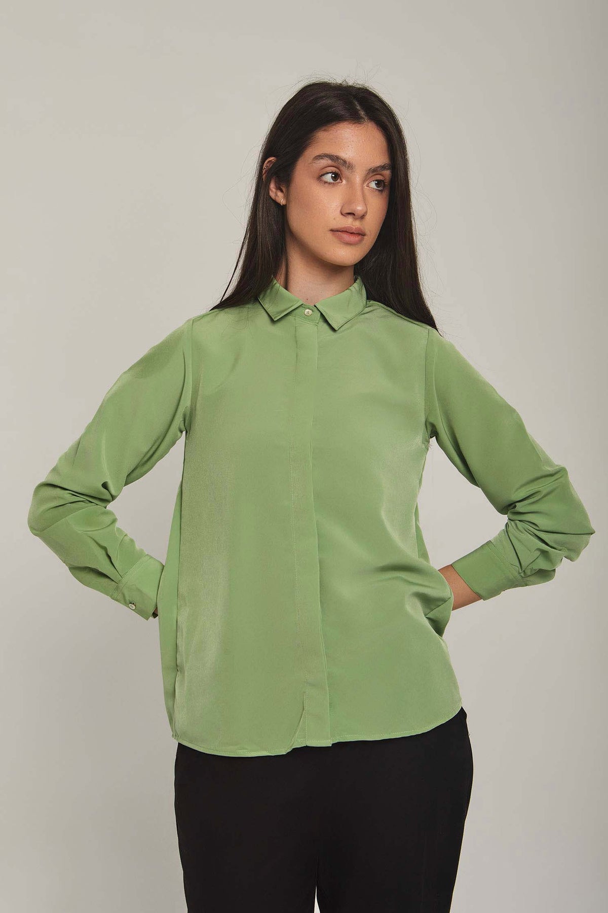 Women's Blouse - Forest Shade