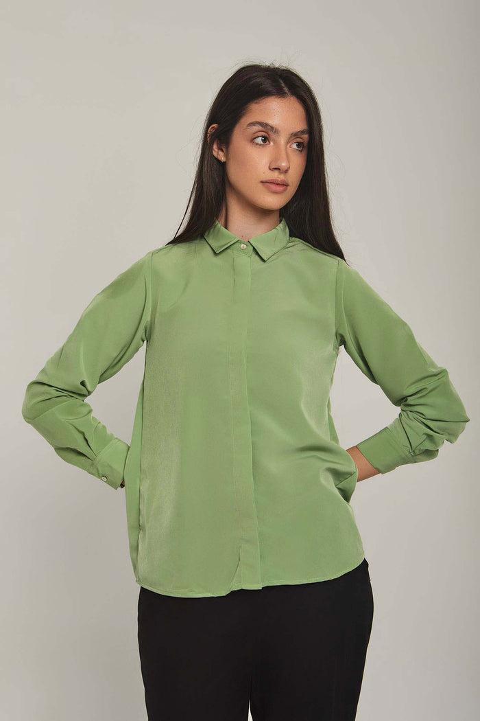 Women's Blouse - Forest Shade