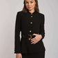 Women Regular Fit Jacket - Black