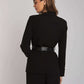 Women Regular Fit Jacket - Black