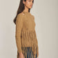 Women Regular Fit Pullover - Brown