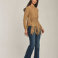 Women Regular Fit Pullover - Brown