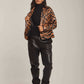 Women Regular Fit Jacket - Zebra Print
