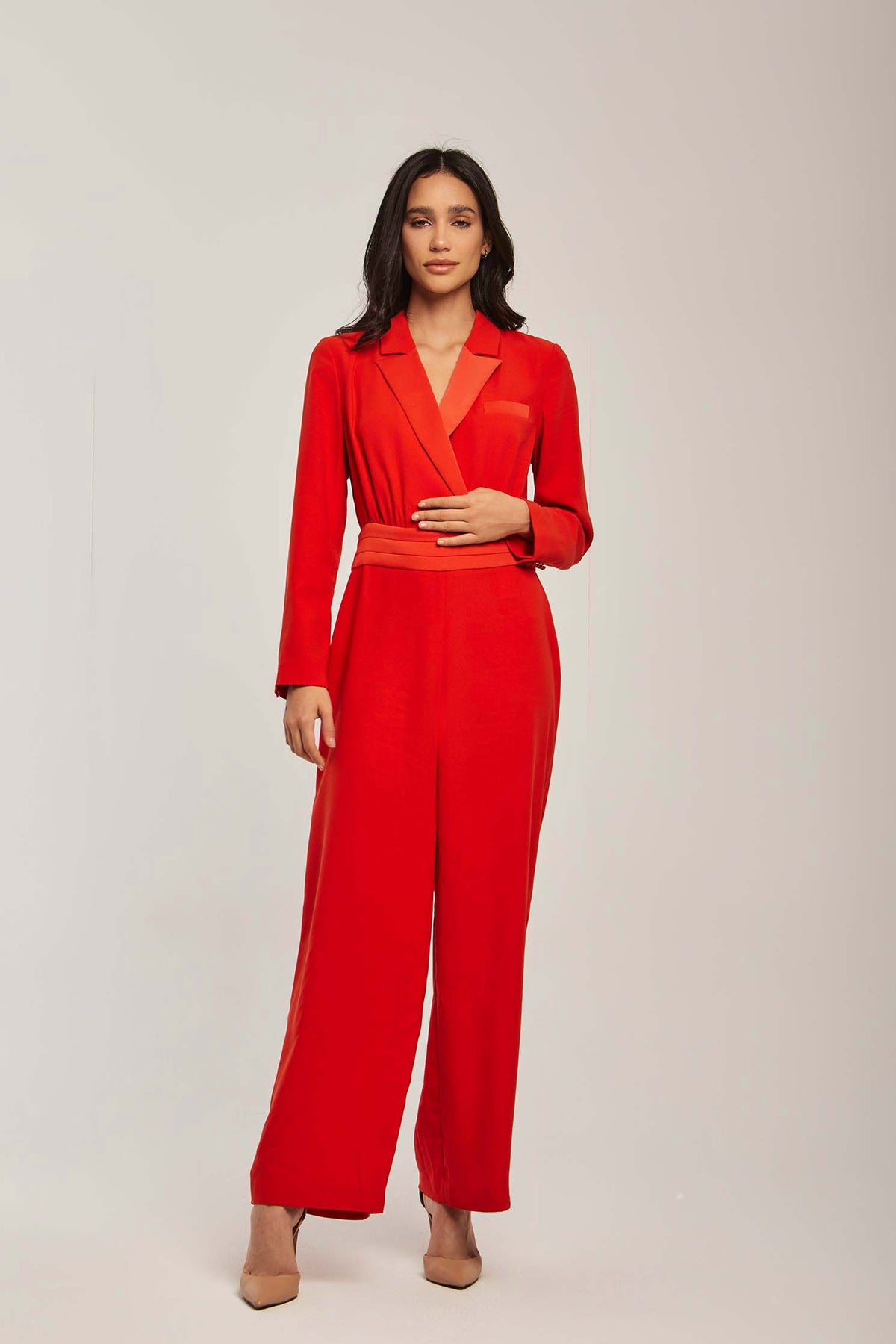 Women's Jumpsuit - Molten Lava