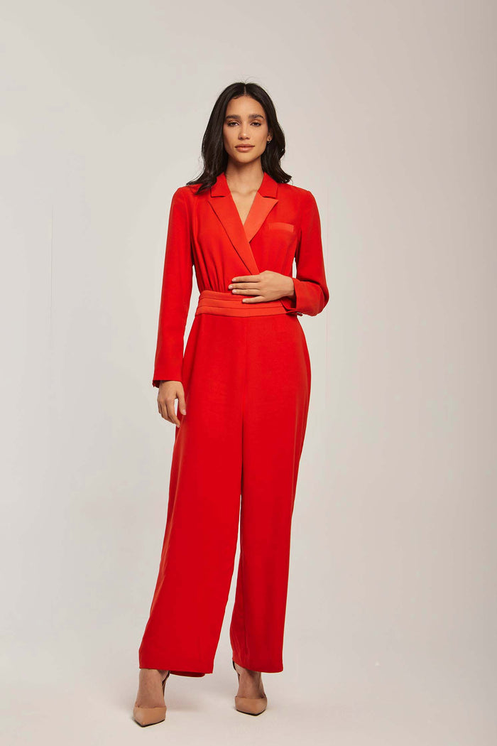Women's Jumpsuit - Molten Lava