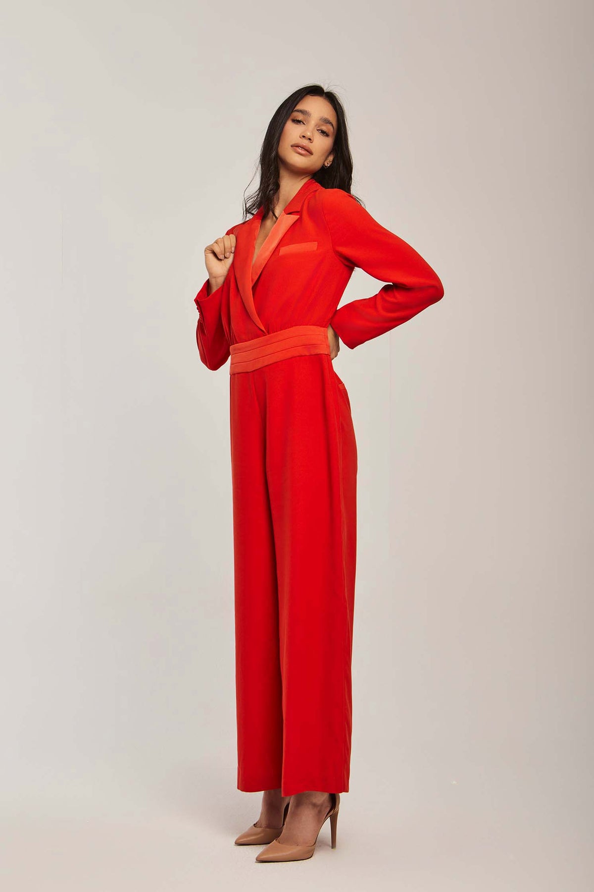 Women's Jumpsuit - Molten Lava