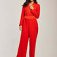 Women's Jumpsuit - Molten Lava