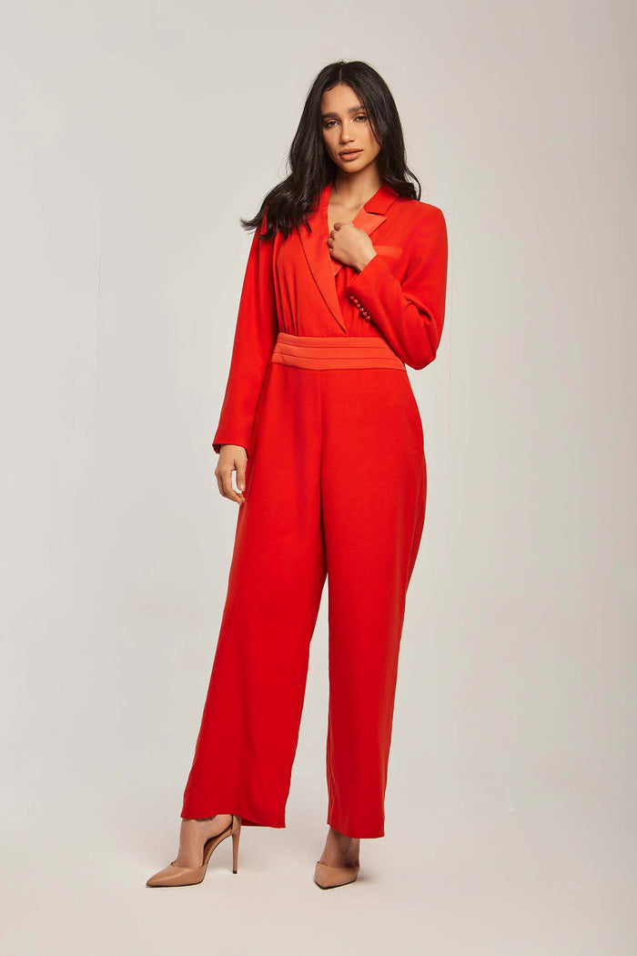 Women's Jumpsuit - Molten Lava