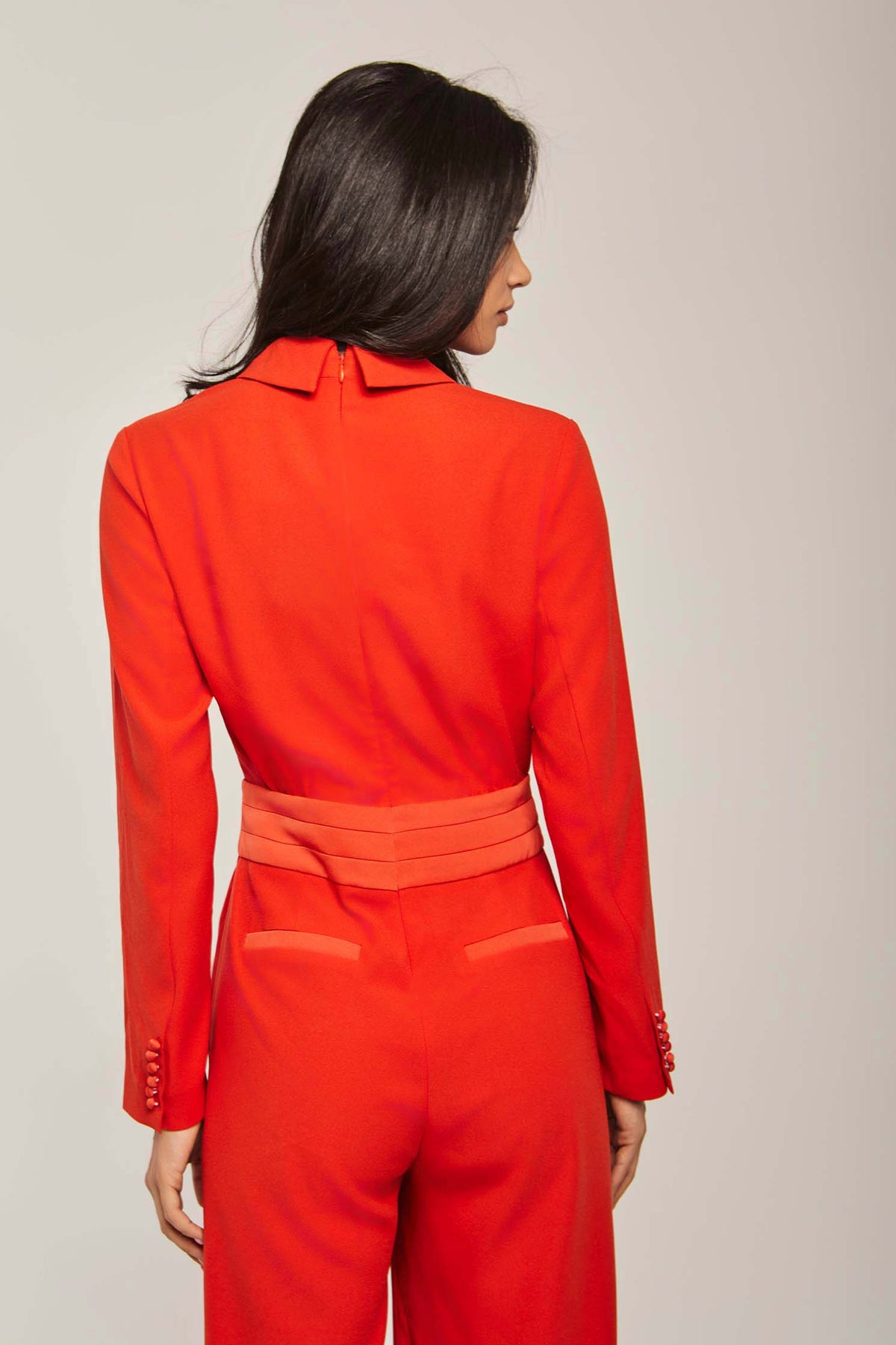 Women's Jumpsuit - Molten Lava