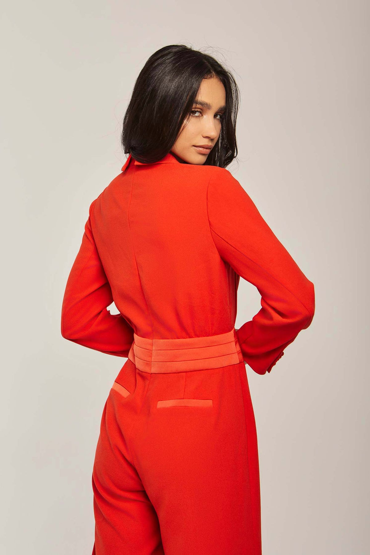 Women's Jumpsuit - Molten Lava