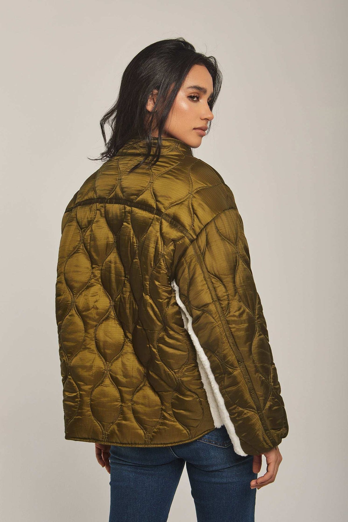 Women Regular Fit Jacket - Green