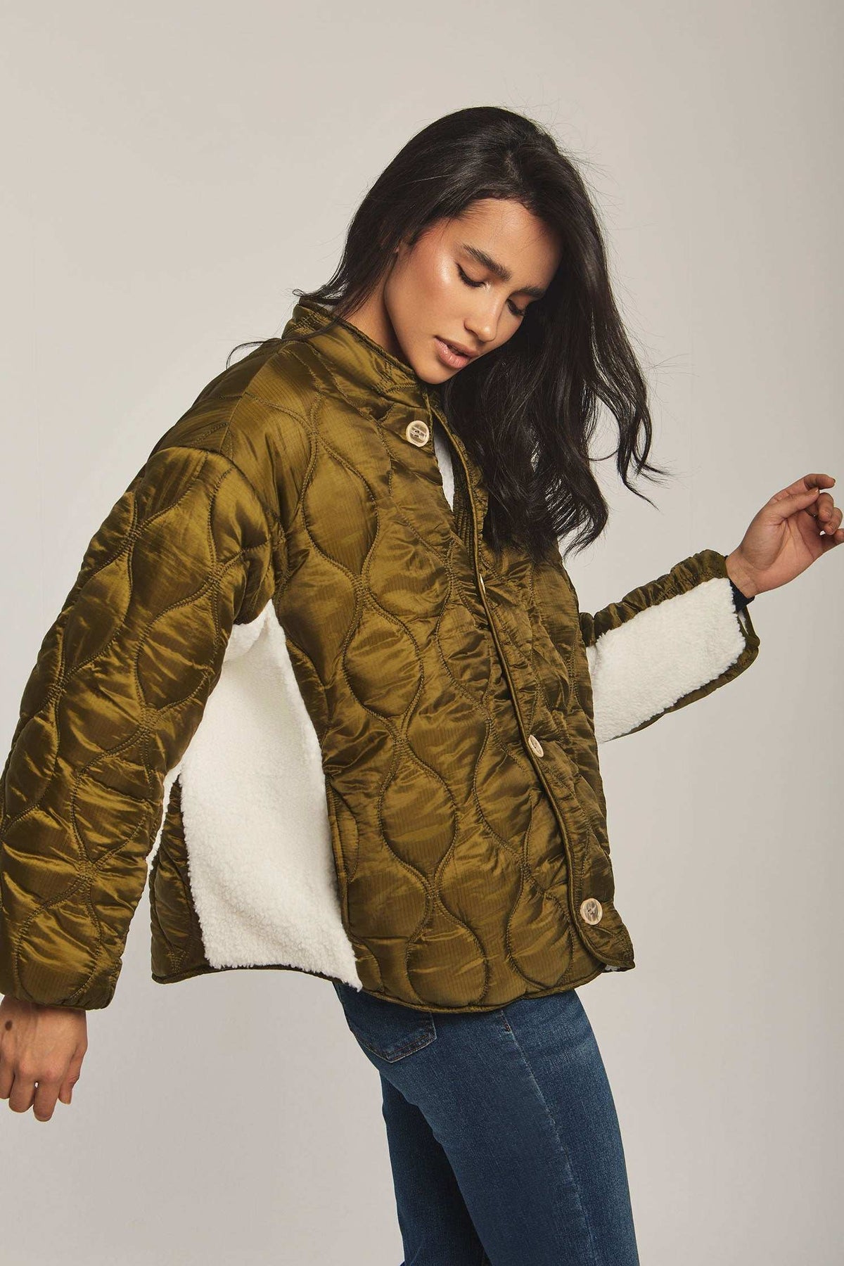 Women Regular Fit Jacket - Green