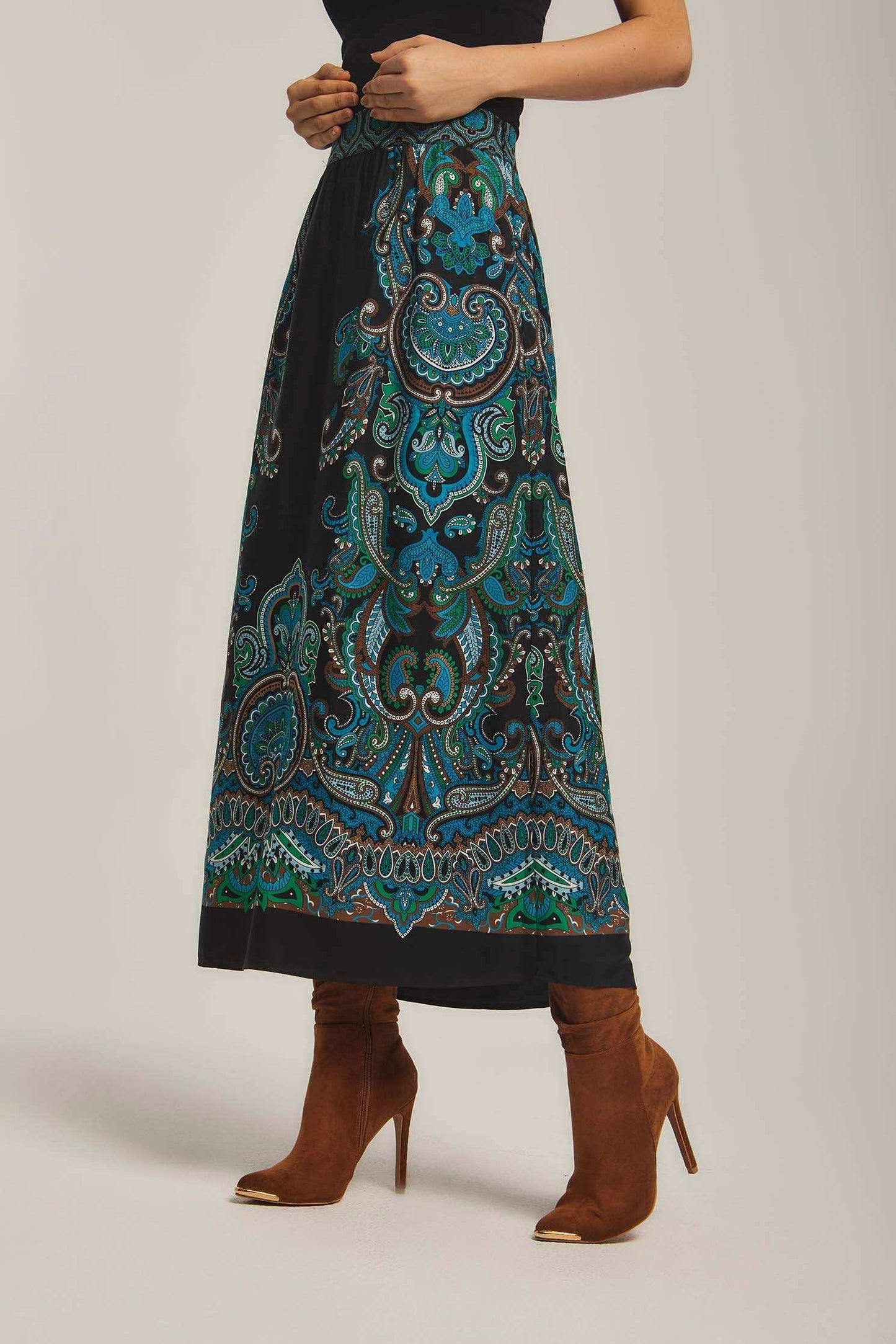 Women Regular Fit Skirt - Multicolorcolor